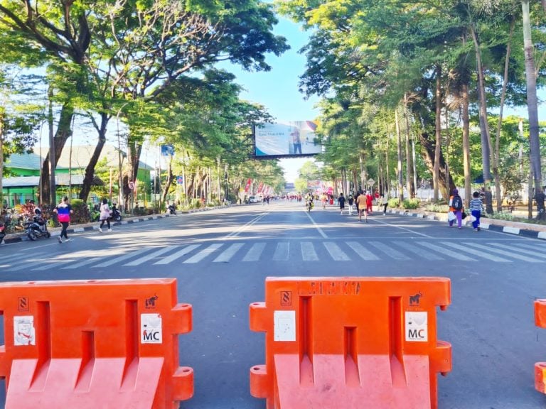 Car Free Day Jalan Sudirman Makassar Kembali Dibuka Berita Kota Makassar