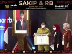 Bupati Soppeng Raih Penghargaan Terkait SAKIP dari Kemenpan-RB