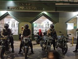 Patroli Masjid,  Polres Pelabuhan Makassar berikan Rasa Nyaman dibulan Ramadhan