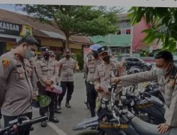 Wakapolrestabes Makassar Cek Randis  Personel