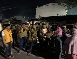 AMPG Makassar Kunjungi Lokasi Kebakaran Dinihari