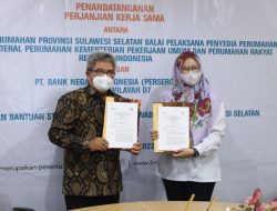 BNI Wilayah 07 dan Satker Penyedia Perumahan Sulsel Kerja Sama Penyaluran BSPS