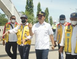 HM Aras Sidak Jembatan Sungai Pute Agar Digunakan Mudik
