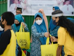 TP PKK dan Dekranasda Soppeng Gelar Pembagian Sembako