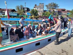 Polsek Paotere Terus Pantau Arus Mudik di Pelabuhan Rakyat