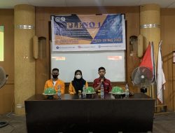 HMJ Matematika FMIPA UNM Evaluasi Kinerja Pengurus di Sidang Pleno I 2022