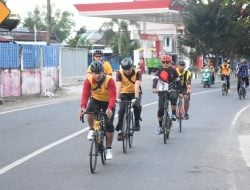 Budayakan Hidup Sehat, Kapolres Bulukumba Gowes Bareng