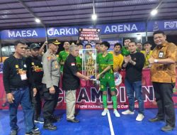 MAN 1 Makassar Juara Pertama Turnamen Futsal FKPM Parang Tambung Cup