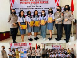 Sambut HUT Polwan Srikandi Polres Torut Police Goes To School