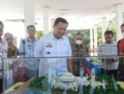 Bupati Selayar Melakukan Peletakan Batu Pertama Dimulainya Pembangunan Masjid Agung Raya