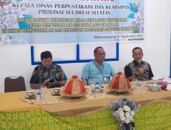 Dinas Perpustakaan Sulsel Kunker di Soppeng