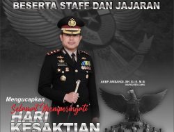 Peringati Hari Kesaktian Pancasila, Kapolres: Pancasila Sebagai Kekuatan Bersama Hadapi Tantangan Zaman