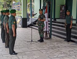 Personel Kodim 1405/Parepare Naik Pangkat