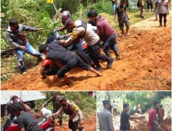 Longsor di Tandung Nanggala Tutup Jalan Poros Toraja Utara-Palopo