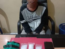 Sat Narkoba Polres Luwu Menangkap Pelaku Pengedar Narkotika Jenis Shabu 96,08 Gram