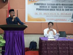 Edukasi Warga,  Muchlis Misbah Perjuangkan Perda BTQ di Makassar