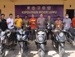 Polres Luwu Kembalikan Barang Bukti Motor Kasus Curanmor ke Korban