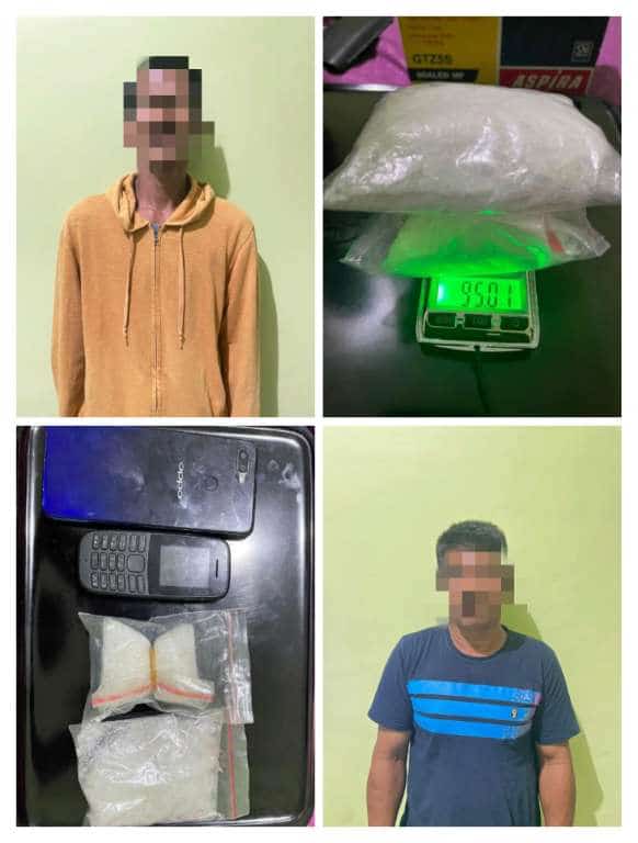 Simpan Sabu Dua Bal, Timsus Narkoba Polda Sulsel Ciduk 2 Pria Pengangguran di Sidrap