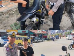 Satlantas Polres Toraja Utara Gencar Razia Knalpot Racing