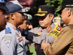 Polres Luwu Apel Gelar Pasukan  Kesiapan Pengamanan Nataru