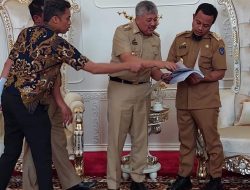 Bupati Pinrang Irwan Hamid Laporkan Kondisi Cuaca Buruk ke Gubernur