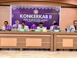 Konferensi Kerja Kabupaten (KONKERKAB) II PGRI Maros Tahun 2022