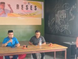 Supriansa Kunker dan Reses Bersama Wartawan di Soppeng