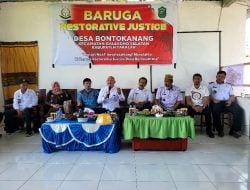 Desa Bontokanang Galesong Selatan Rumah Restorative Justive Kedua di Takalar