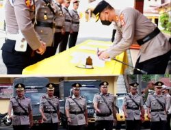 Tiga PJU Polres Tana Toraja Diganti