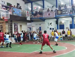 Pembukaan Turnamen Basket KBA SMPN 5, Ada Laga Eksebisi Alumni Lawan Guru