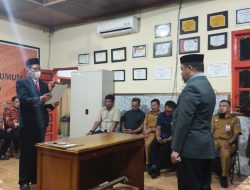 Kasek Bawaslu Sulsel Resmi Lantik Koordinator Sekretariat Bawaslu Bulukumba