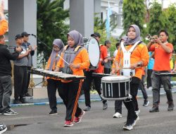 Ribuan Peserta Ikuti Defile dan Pembukaan Porseni HUT Pinrang