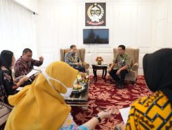 Pj Sekda Andi Aslam Terima Kunjungan Kepala Kantor Konsuler Jepang di Makassar