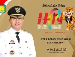 HPN 2023, Bupati Basli Ali Sampaikan Terima Kasih Pada Seluruh Insan Pers