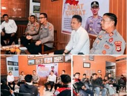 Jumat Curhat Kapolres Tana Toraja Kongkow Awak Media