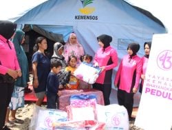 Bhayangkari Bagi Duka untuk Korban Banjir, Dirikan Dapur Umum di Tegal