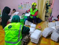 IZI Sulsel Bangun Dua Dapur Umum Pengungsian di Kelurahan
