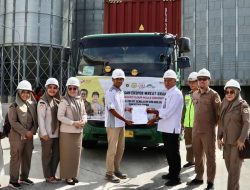 Karantina Pertanian Makassar Lepas Ekspor 260 Ton Dedak Gandum Asal Sulsel