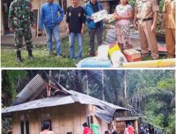 Dinsos Serahkan Bantuan Korban Pohon Tumbang di Rorre