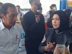 Jokowi Kunjungi Stand Pameran Bulukumba, Ketua Dekranasda Kenalkan Pinisi dan Wisata Tanjung Bira