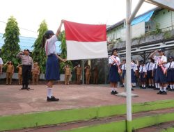 Kasat Samapta Polres Parepare Go To School di SMP Frater