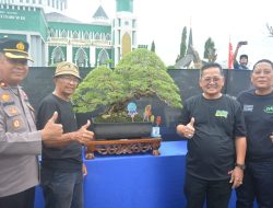 Wabup Pinrang H Alimin Membuka Kontes Bonsai Nasional
