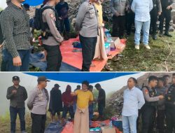 Tim Gabungan Polres Tator Bongkar Arena Sabung Ayam di Rembon