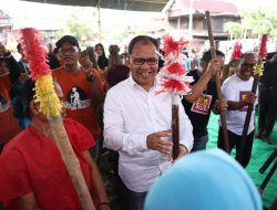 Hadiri Tradisi Mappadendang Rumpun Keluarga Nene Orang Sidrap, Danny Pomanto: Insya Allah Panen Kita Berhasil