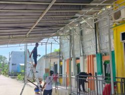 Jelang Ramadan Warga Bersih-bersih Masjid Ar Rahman