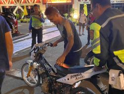 Lantas Polres Soppeng Gelar Razia Balap Liar