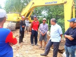 Bupati Wajo Tinjau Penanganan Sungai Lakadaung Hingga Serap Aspirasi Masyarakat