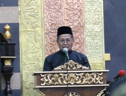 Wabup H Alimin Peringati Nuzulul Quran di Masjid Al Agung Al Munawir