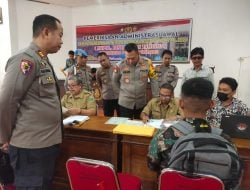 Penerimaan Calon Polri Dipantau Kapolres Pinrang