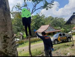 Warga Donri-donri  Gantung Diri  di Pohon Mangga, Kapolres Soppeng Korban Diduga Depresi